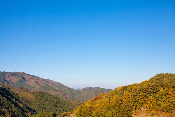 Φθινόπωρο Ορεινό Τοπίο Μπλε Πονηρό — Φωτογραφία Αρχείου