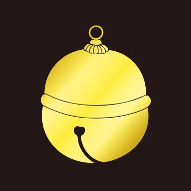 Geleneksel Japon aile arması logosu altın rengi gösteriyor