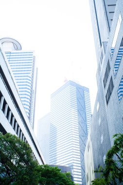 Şehirdeki modern binalar 