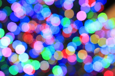 Odaklanamayan soyut noel arkaplanı