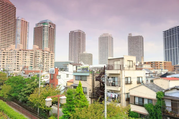 Stadssiluett Tokyo Japan — Stockfoto