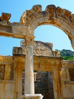 Antik Yunan şehir kalıntıları 