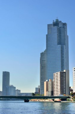 güzel şehir silueti, modern şehir konsepti arka planı 