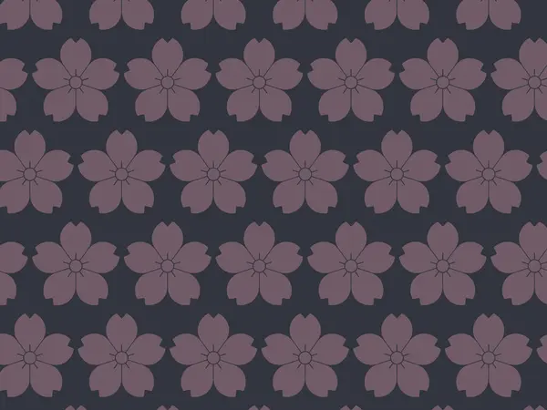 Abstrakte Dekorative Florale Ornamente Nahtlose Muster Hintergrund — Stockfoto