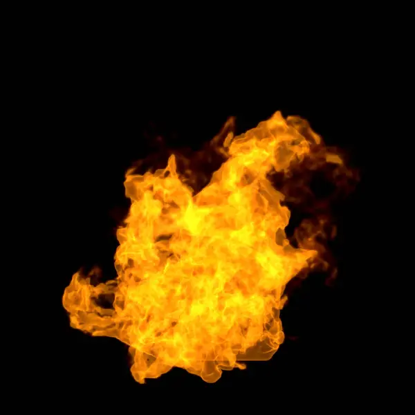 Fire Flames Black Background Abstract Backdrop — Stock Photo, Image