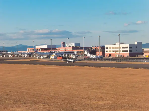 stock image airport of Nagasaki (NGS), Omura