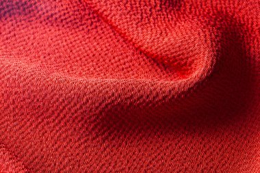 koyu kırmızı kumaş arkaplan, yakın plan    