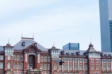 Tokyo İstasyonu, bir tren istasyonu, Marunouchi iş bölgesi, Chiyoda, Tokyo, Japonya 