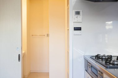 Modern mutfağın içi. daire