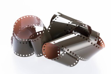 Arkadaki Analog film şeritlerini kapat