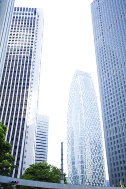 Şehirdeki modern binalar 