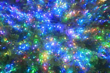 Renkli Noel dekorasyonları arka planı     
