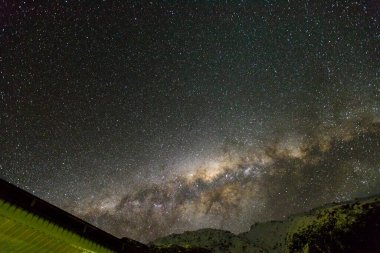 Yıldızlı güzel gece gökyüzü