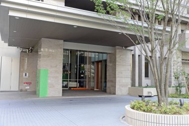 Modern bina dış görünüş ayrıntıları