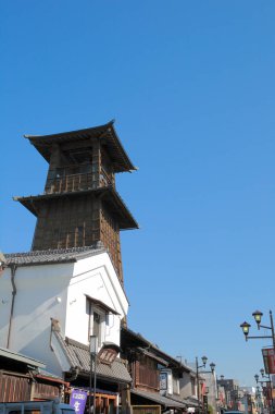 Kyoto, Japonya - Kasım 219 - Eski şehrin ünlü eski bir kasabası