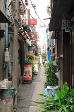 Tokyo şehrinin güzel manzarası, Japonya.