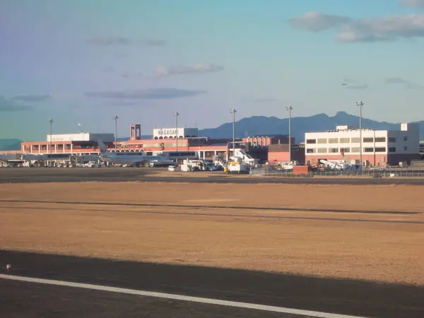 stock image airport of Nagasaki (NGS), Omura