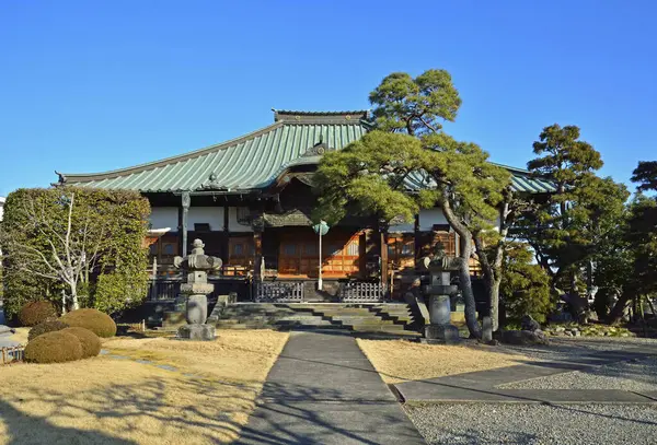 Imagem Cativante Antigo Santuário Japonês — Fotografia de Stock