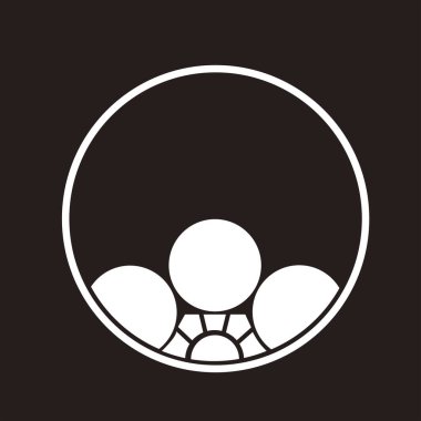 Basit çiçek tasarımı, minimalist çizim