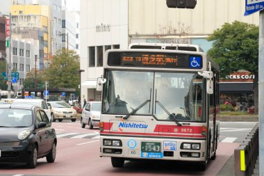 Tenjin Nishitetsu otobüsü, Japonya 'daki Nishi-Nippon Demiryolu Şirketi, Ltd. grubu. 