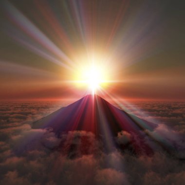 Fuji Dağı 'nın doğuşu