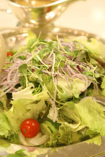 Salade Poulet Légumes — Photo