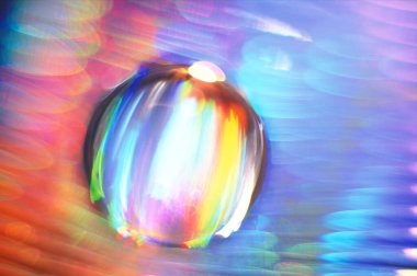 Soyut renkli ışıklarla güzel bir arkaplan         