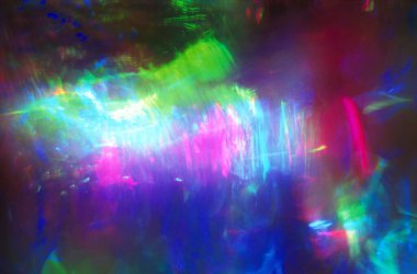 Bokeh ile soyut bir arkaplan. yumuşak ışık ve odaklanmış noktalar.    