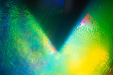 sihirli arka plan parlayan ışıklar ve doğal bokeh          