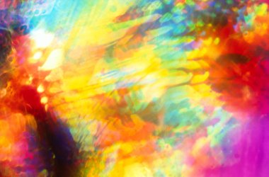 Bokeh ışıkları ile soyut renkli arkaplan     