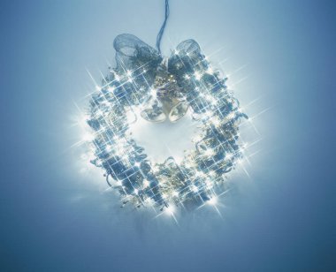 Yılbaşı ve Noel süsleme çelengi konsepti