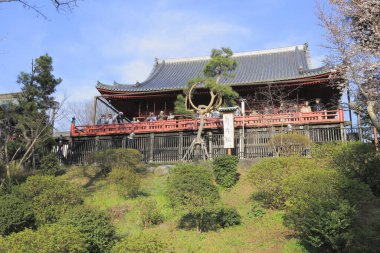 Japonya Hiroshige Ukiyo-e 'den Pine Tsuki no Matsu