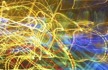 Soyut renkli bulanık arkaplan, hareket kavramı                