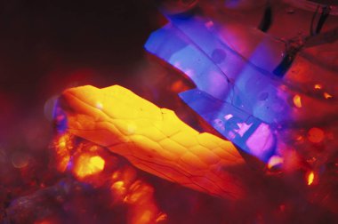 Soyut renkli ışıklarla güzel bir arkaplan         