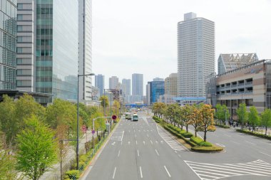 Tokyo 'nun gündüz manzarası, Japonya 