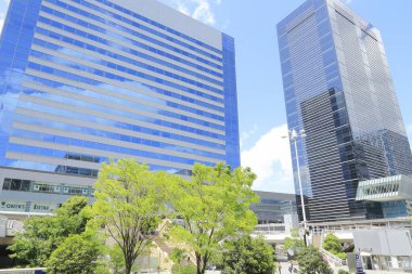 modern şehir mimarisi, Tokyo, Japonya 