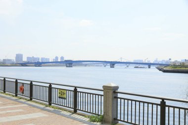 Harumi Köprüsü, Tokyo, Japonya 