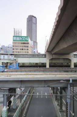Tokyo şehrinin manzarası, Japonya