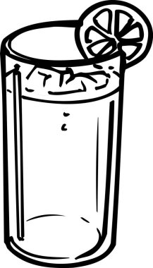 Kokteyl tasviri, yemek konsepti