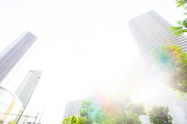 modern şehir mimarisi, Tokyo, Japonya 