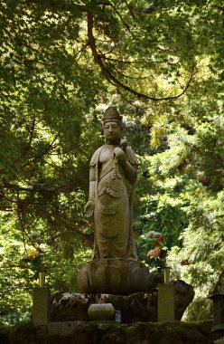 Şehirdeki ünlü tarihi anıtın manzarası 
