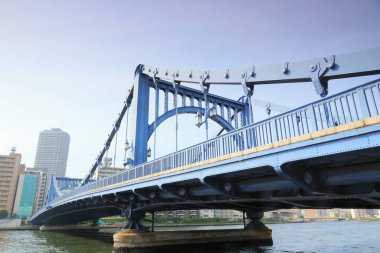 Tokyo Köprüsü Japonya manzaralı.