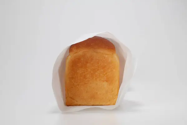 Wheat Bread White Background — Stock Photo, Image