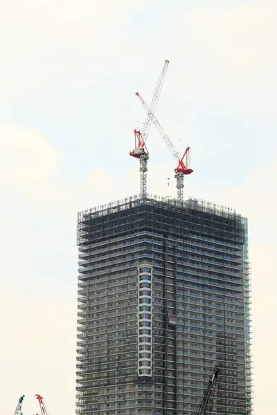 Construcción Del Edificio Ciudad — Foto de Stock