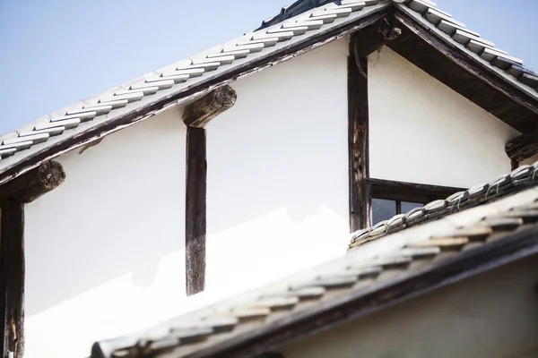 Japanisches Traditionelles Hausdach — Stockfoto