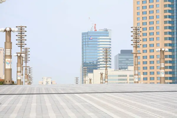 Moderne Stadsgezicht Stedelijke Skyline Achtergrond Uitzicht — Stockfoto