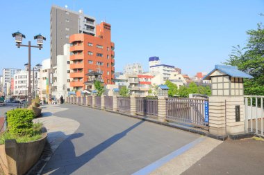 Modern şehir manzarası, kentsel ufuk çizgisi arkaplan görüntüsü 