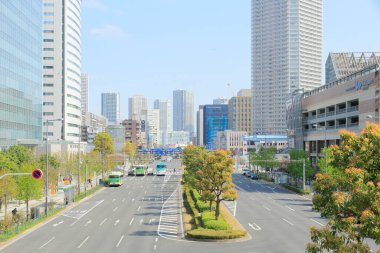 Tokyo 'nun gündüz manzarası, Japonya 