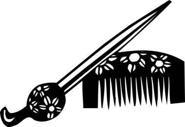 tarama, basit siyah ve beyaz resimleme beyaz arkaplanda izole