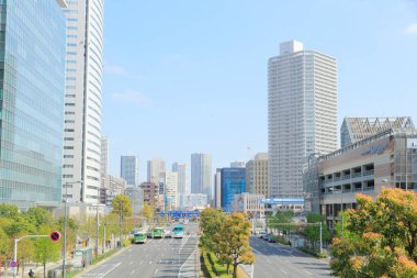 Tokyo 'nun gündüz manzarası, Japonya 
